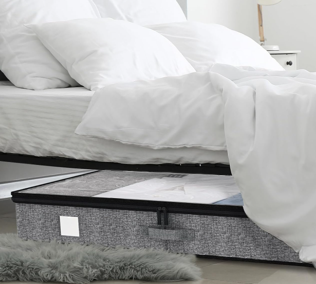 Reinforced Under-Bed Storage Box For Household Clothing And Quilts